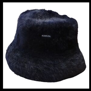 Kangol Black Furgora Tanya Classic Bucket Hat